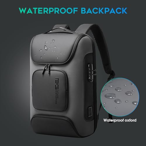 Business Laptop Backpack Fit for 15.6 INCH (Grey)