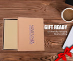 Albatross Leather Travel Passport Holder (Ivory B)