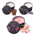 Massage Candle Oil 3 Pack 42 Degree Soy Wax Natural Home SPA 6.9 oz
