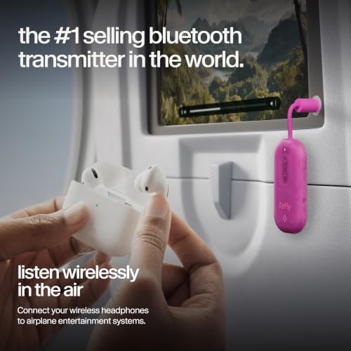 AirFly Pro 2 Bluetooth Adapter (Fuchsia Ice / AirFly Pro 2)