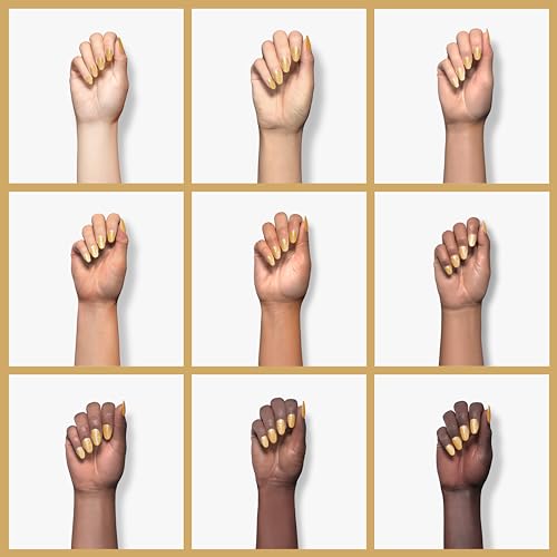 Beetles Gold Gel Polish 15ML Champagne Gold Glitter Flashy Color Gel Polish (L - Flakie Gold | Champagne Gold)