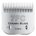 7FC# Detachable Pet Dog Grooming Clipper Ceramic Blade (Silvery-9)
