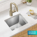 Fairlane 15 in Undermount Workstation Single Bowl 18 (15 Inch / Single Bowl Workstation — Undermount)