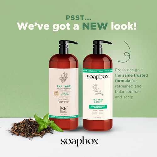 Tea Tree & Mint Shampoo for Dry Scalp (Tea Tree)