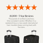 Sion Softside Expandable Spinner Luggage Durable Lightweight Travel Suitcase (3-Piece Set (Carry-On/Medium/Large) / Black)