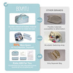 Travel Makeup Bags for Women (08-A-Blue)