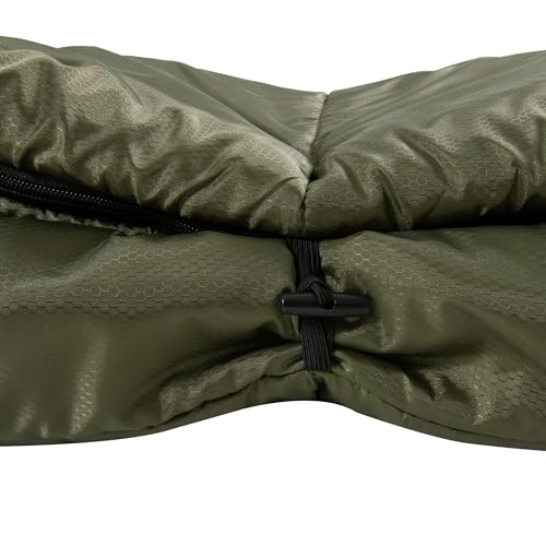 0 Degree Sleeping Bag for Adults (0F-84" x 40" Left Zip / Green)