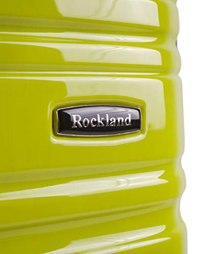 Melbourne Hardside 2 Piece Expandable Spinner Wheel Luggage Set (Two Tone Green / 2 Piece (20"/28"))