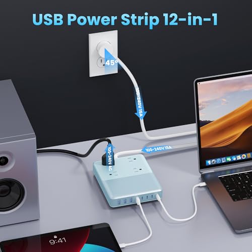 200W Charging Station (Sky Blue)