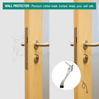 One Touch Kickdown Door Stopper (Chrome / 6 INCH X 1 PACK)