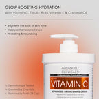 Vitamin C Cream Visibly Brightening Body Lotion (4 - Vitamin C Brightening Cream / 16 Ounce (Pack of 2))
