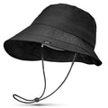 Lightweight Bucket Hat for Women Quick (One Size-Large / Black)