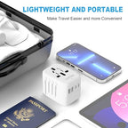 Universal Travel Adapter (2 USB A+2 USB C(PD20W)(Standard) / White)