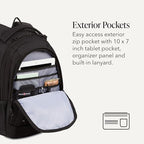 Bungee Core Laptop Backpack (Black)