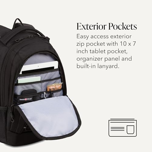 Bungee Core Laptop Backpack (Black)