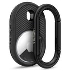 Caseology by Spigen for AirTag Keychain Case (Matte Black)