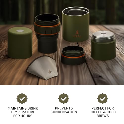 Nest Pour Over Coffee Kit (Deep Moss / Nest Pour Over Coffee Kit)