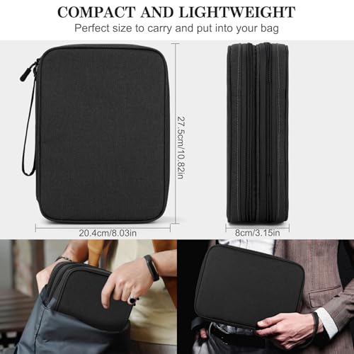 Electronic Organizer (10.8 x 8 x 3.15 inches / Black)