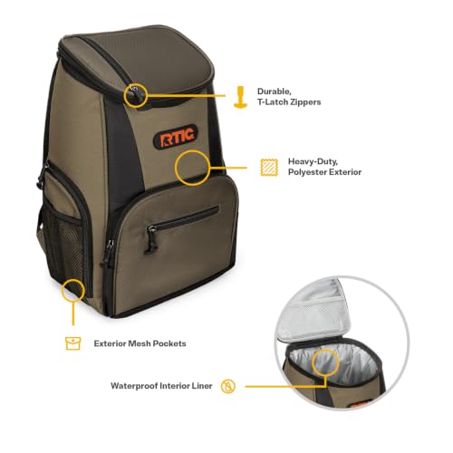 Lightweight Backpack Cooler Bag (Olive)