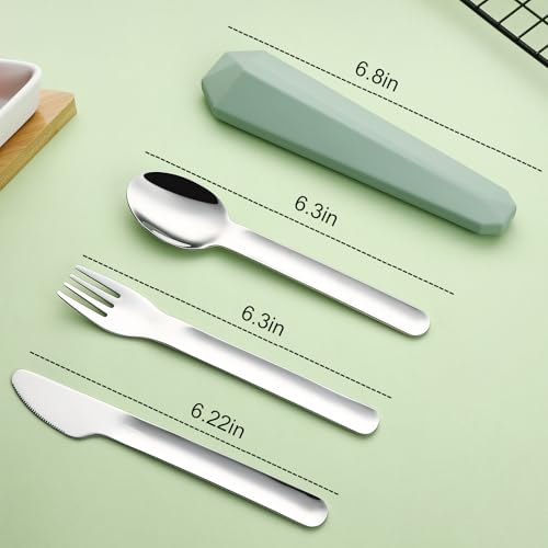 Utensils for Lunch Box (Green)