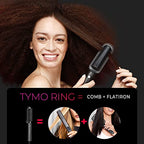 Hair Straightener Brush (Black)