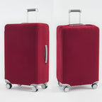 Travelkin Luggage Covers For Suitcase Tsa Approved Suitcase Cover Protector (Wine Red / L)