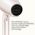 Hair Dryer with Diffuser & Concentrator (Pink Champagne / 1 Count (Pack of 1))