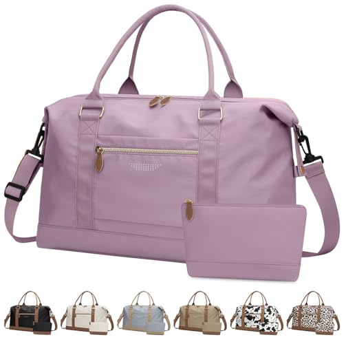 Women Travel Duffle Bags (Purple / X-Large)