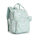 Diaper Bag Backpack (Green Birdy)