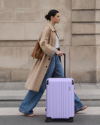 Luggage Lightweight and Durable Hardshell (Light Purple2.0 / M(24in))
