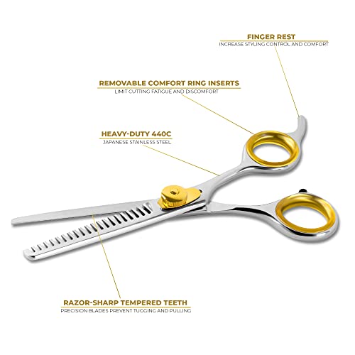 Gold Touch Barber 5.75 Inch (Thinning Scissor)