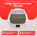 File Box Portable Tote (Clear)