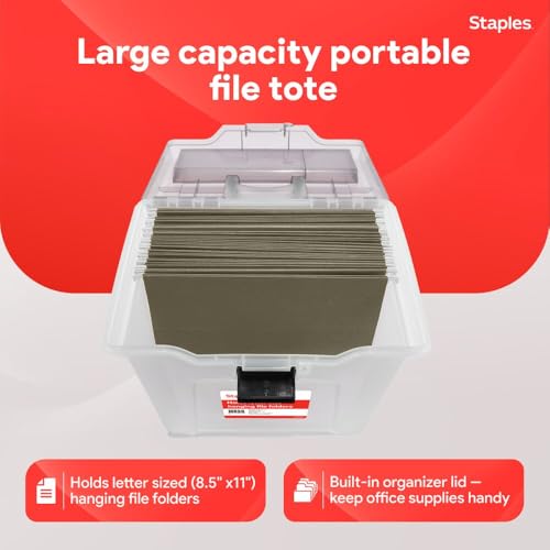 File Box Portable Tote (Clear)