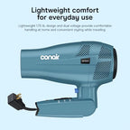 Travel Hair Dryer (Blue / 1 Count (Pack of 1))