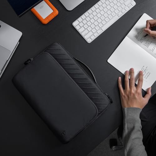 360° Protective Laptop Case Bag for 13 (Black-Cordura / 13 Inch for New MacBook Air & Pro)