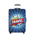 Travel Badge Luggage Cover Washable Suitcase Protector Anti (Travel Badge / XL(32-34inch suitcase))