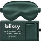 Silk Sleep Mask (Emerald)