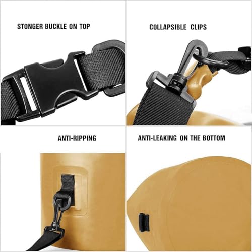 Dry Bag Waterproof (10L / Pale Yellow)