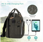 DERJUNSTAR Diaper Bag Backpack, Large Baby Bag - Image 5