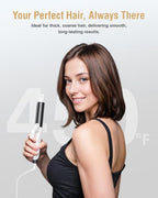 Travel Curling Iron Mini (Obsidian Black - 450℉ for Thick/Coarse Hair Only)