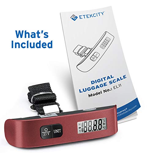 Luggage Scale (Claret Red)