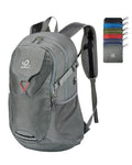 Lightweight Packable Hiking Backpack (Grey)