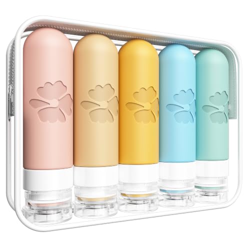 5 Pack Travel Bottles (Multi)