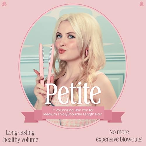 Petite 1”Professional Hair Volumizing Iron (1" - Petite)