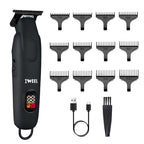 Professional Beard Trimmer for Men (Matte Black)