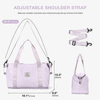 Travel Duffle Bags for Women Overnight Tote Bag Carry On Personal Item (B4-purple-expandable / X-large)