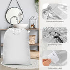 Extra Large Heavy Duty Laundry Bag (Extra Large Laundry Bag With Handles (White))