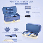 Travel Hair Dryer Case for Shark Glam (Periwinkle & Buttercream)