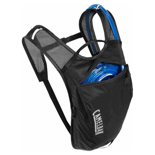 HydroBak Light Bike Hydration Backpack (Black/Silver 2.0)