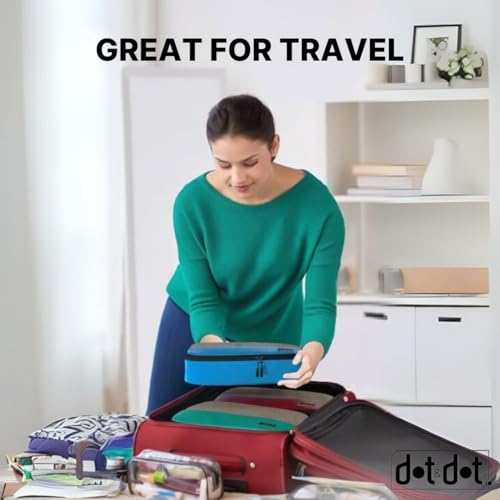 Large Packing Cubes for Travel (Blue / Large)